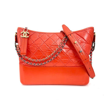 CHANEL Gabrielle Hobo Bag Orange CHB071661 151516894 [P]