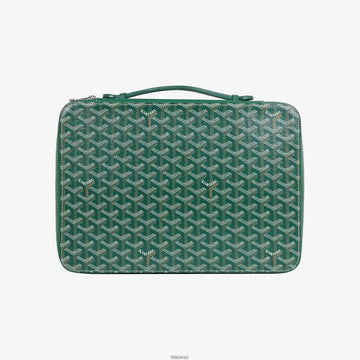 Goyard A4 Companion Universal A4 Briefcase Green Q7JFBM7I 160170355 [P]