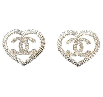CHANEL Heart Earrings 151517337 [P]