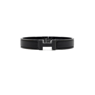 HERMES Klick Ashu So Black Hardware Nua Matte Armreif für Herren AA67306 160182585 [P]