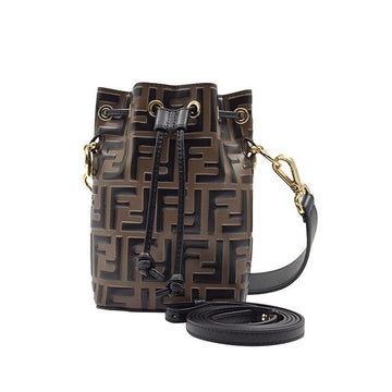FENDI Montrezzo Mini Bucket Bag (8BS010) 82526013 160405872 [P]