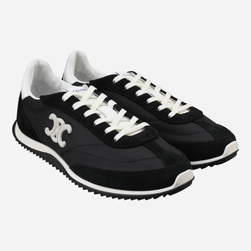 CELINE レーサー ロー トップ スニーカー ブラック 364365257C 38NO 160187946 [P]