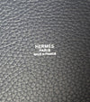 HERMES Picotin 22 Navy Silberprägung D-Gravur 67614 160193375 [P]