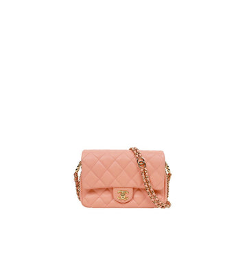 CHANEL CC Ketten Schultertasche aus rosa Kaviar mit Innenchip 67681 160263740 [P]