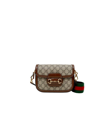 GUCCI ミニホースビットショルダーバッグ 68008 160193337 [P]