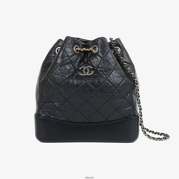 CHANEL Gabrielle Small Backpack Black 94D233PR 160193499 [P]