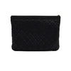 CHANEL Black Caviar New Medium Boy Clutch Bag A84406 160264149 [P]