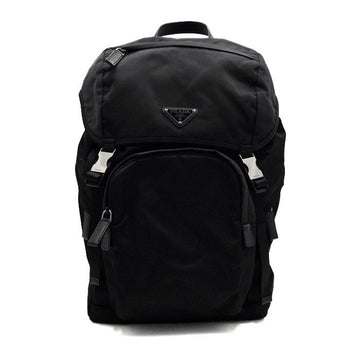 Prada Black Re-Nylon Logo Backpack 2VZ135 160193688 [P]