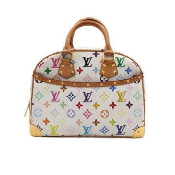 LOUIS VUITTON M92663 Murakami Multi White Monogram Trouville Tote Bag aa67407 160193645 [P]