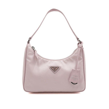 Prada Re-Edition Tessuto Nylon Hobo Tote Bag in Pink 1N204 160193632 [P]