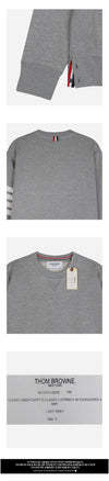 THOM BROWNE Klassischer Diagonal-Mantel Grau MJT021H 00535 068 160194182 [P]
