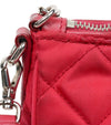 PRADA ピンクナイロンキルティングチェーンショルダーバッグ 67106 160194500 [P]