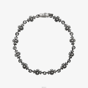 CHROME HEARTS タイニー E CH プラス ブレスレット 12リンク シルバー D3XB8ML7 160260315 [P]