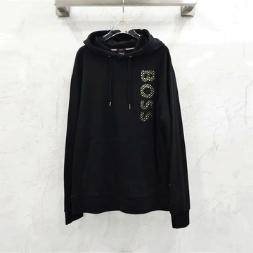 Hugo Boss French Terry Cotton Monogram Phil Logo Hoodie 160194513 [P]