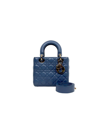 Dior Blue Small Lady Bag 66248 160196986 [P]