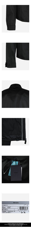 PRADA Reversible Nylon Bomberjacke Schwarz 160197200 [P]