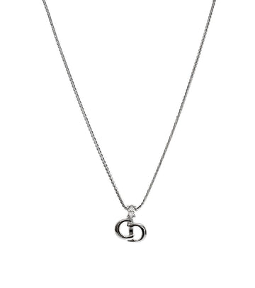 DIOR キュービック CD シルバー ネックレス 59754 160197638 [P]