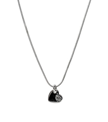 DIOR ハート CD シルバー ネックレス 58050 160197726 [P]