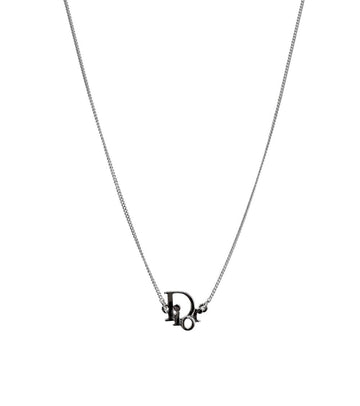 DIOR オブリーク シルバー ネックレス 65490 160197747 [P]