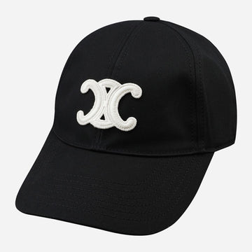 CELINE Trio Cap in Schwarz 2AUT6969P 38NO 160197776 [P]