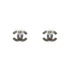 CHANEL ブルーキュービック CC シルバーイヤリング 64334 160199865 [P]