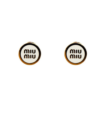 Miu Miu Round Gold Earrings 67349 160199985 [P]