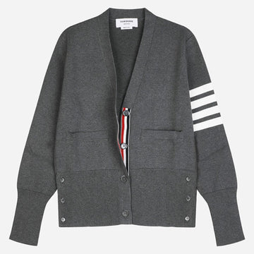 THOM BROWNE ミラノステッチカーディガン グレー 160201959 [P]