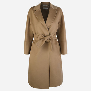MAXMARA アロナ バージン ウール コート キャメル 2629016091600 045 160203561 [P]