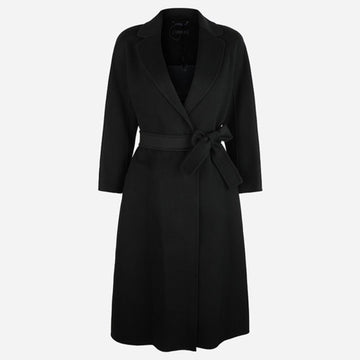 MAXMARA 6F Esturia Virgin Wool Coat Schwarz 2629016101600 013 160203602 [P]
