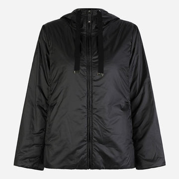 MAXMARA グリーンHフードパディングジャケット ブラック 2629486034600 009 160203735 [P]