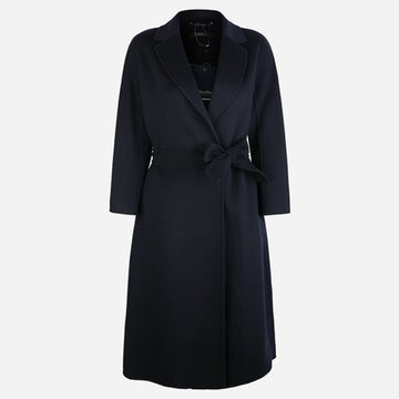 MAXMARA 6F Esturia Virgin Wool Coat Navy 2629016101600 012 160203759 [P]