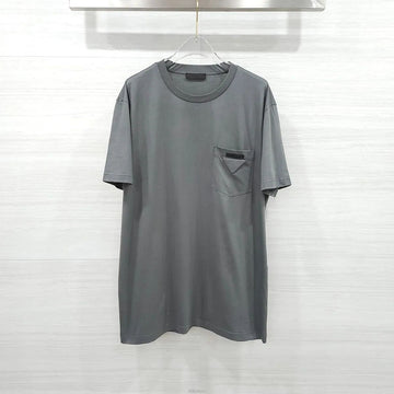 Prada Triangle Logo Pocket Short Sleeve T-Shirt UJN677 160194615 [P]