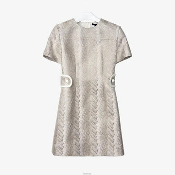 Louis Vuitton Unused Silk Dress AFD033615N 158331611 [P]