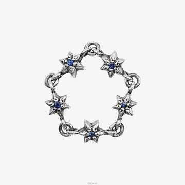 CHROME HEARTS Tiny Star Sapphire Ring 9K0I1IPE 160260304 [P]