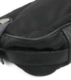 PRADA Schwarze Nylon Hobo Schultertasche 67725 160263731 [P]