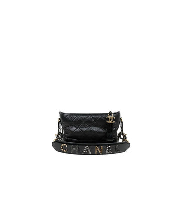 CHANEL Small Black Gabriel Hobo Shoulder Bag 68000 160263738 [P]