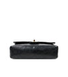 CHANEL Schwarze mittelgroße Lammleder-Classic Bag Double Flap 67740 160263739 [P]