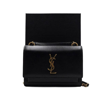 SAINT LAURENT Mini-Tote-Bag Sunset mit goldener Kette und Schultergurt 533026 160264134 [P]