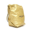 SAINT LAURENT Gold Teddy Drawstring Bucket Bag mit goldenem Kettenriemen 538447 160264137 [P]