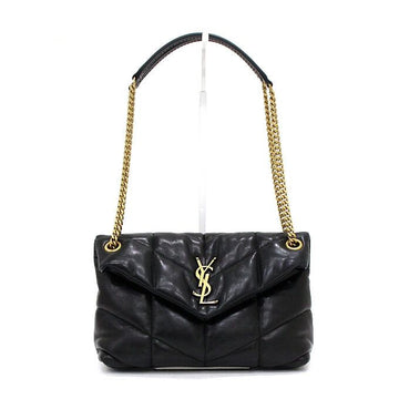 SAINT LAURENT モノグラム ルル プファー スモール ショルダーバッグ 兼 クロスバッグ 577476 160264144 [P]