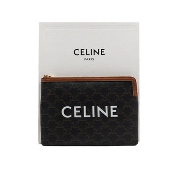 CELINE キャンバス小型ポーチ兼クラッチバッグ 10D672BZQ 160264145 [P]
