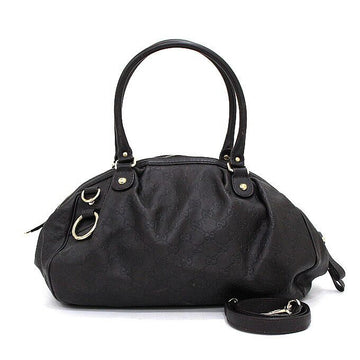 Gucci GG Logo Sima Suky Tote and Shoulder Bag 364841 160264146 [P]