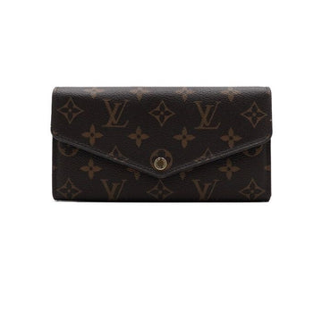 Louis Vuitton Monogram Sarah Wallet Women's Long Wallet M60531 160301620 [P]