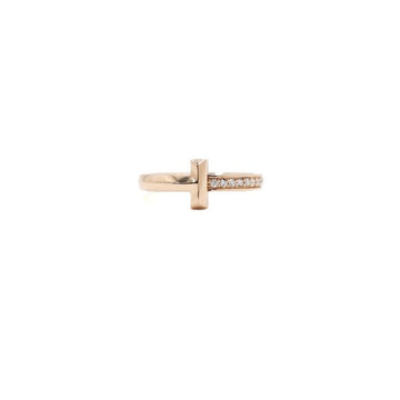 Tiffany & Co 0.08 Carat Diamond T1 Narrow Ring 25mm Size 11 aa67005 160303188 [P]