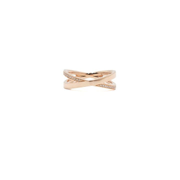 Tiffany & Co 009CT Diamond Atlas X Narrow Ring US Size 7 160303796 [P]