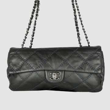 CHANEL Baguette Wild Stitch Chain Shoulder Bag 15292 160304128 [P]