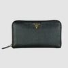 PRADA Saffiano Reißverschluss Geldbörse 15276 160306746 [P]