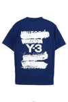 Yohji Yamamoto GFX SS T Dark Blue 127324151 [P]