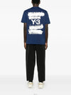 Yohji Yamamoto GFX SS T Dark Blue 127324151 [P]