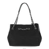 CHANEL Chevron Canvas Chain Tote Schultertasche 7224945859 75679118 [P]